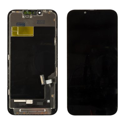 Дисплей APPLE iPhone13 (IPS) (IN CELL) (ZY) з чорним тачскріном 00-00025397 фото