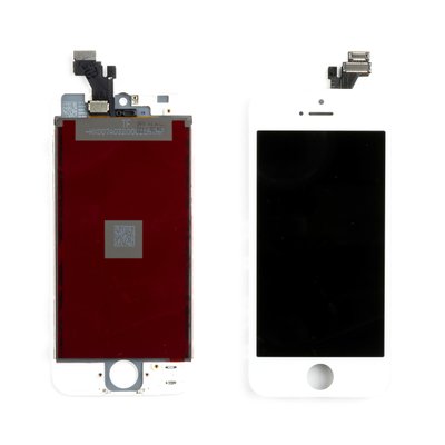 Дисплей APPLE iPhone 5 з білим тачскріном 00-00019966 фото
