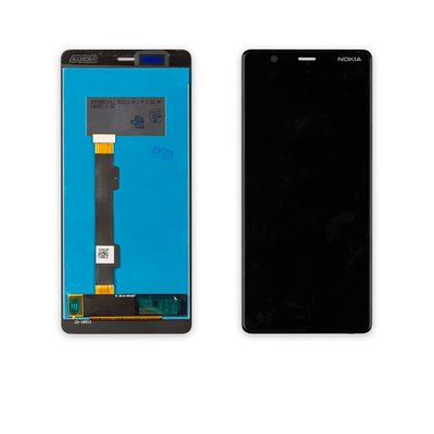 Дисплей NOKIA 5.1 Dual Sim (TA-1075) с черным тачскрином 00-00019635 фото