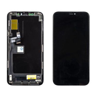 Дисплей APPLE iPhone11 PRO (IPS) (IN CELL) (ZY) (COF) з чорним тачскріном 00-00120904 фото
