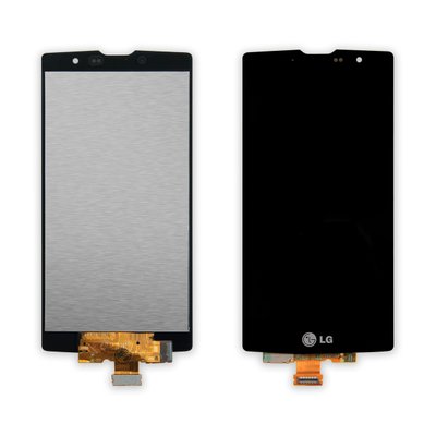 Дисплей LG H500/H502 Magna Y90 з чорним тачскріном 00-00013719 фото