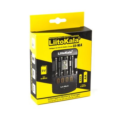 Зарядное устройство для аккумуляторов LIITOKALA Lii-NL4 00-00024378 фото