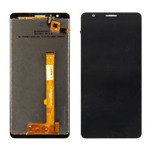 Дисплей ZTE Blade A31 Plus із чорним тачскрином 00-00025402 фото