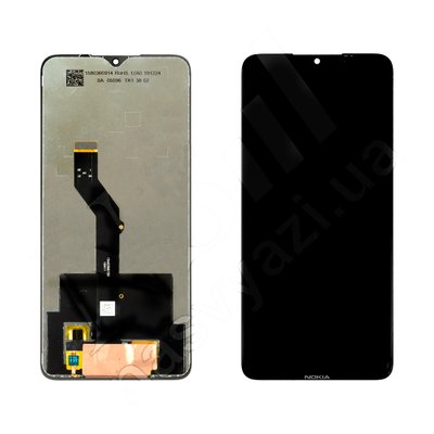 Дисплей NOKIA 5.3 Dual Sim (TA-1234) із чорним тачскрином 00-00022599 фото