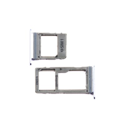 SIM-тримач SAMSUNG A730 Galaxy A8 Plus сріблястий 00-00022237 фото