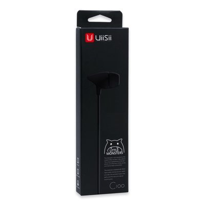 Навушники UiiSii C100, чорні 00-00020902 фото
