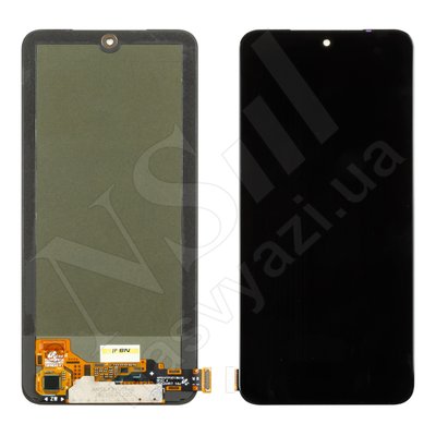 Дисплей XIAOMI Redmi Note 10 (4G)/Note 10S/Poco M5S (OLED) з чорним тачскріном 00-00023784 фото