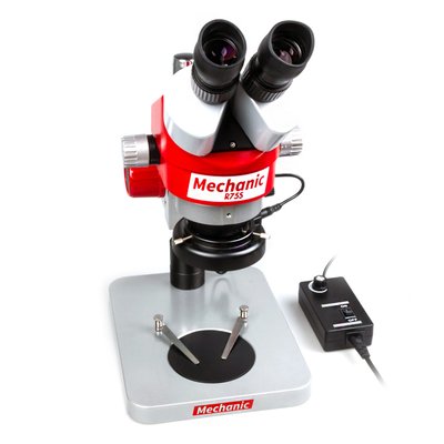 Мікроскоп MECHANIC R75S-B1 бінокулярний WF10X/20 (збільшення: 7x-45x) 00-00022903 фото