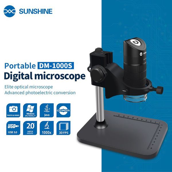 Мікроскоп SUNSHINE DM-1000S цифровий 00-00020257 фото