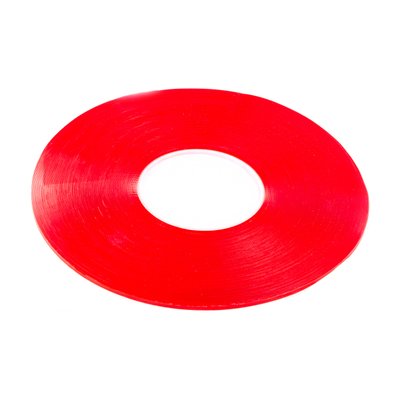 Скотч акриловий двосторонній 3М (2 мм * 50 м) червоний (Mechanic) 00-00023570 фото