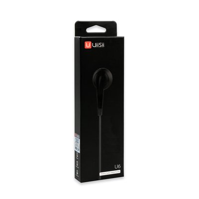 Навушники UiiSii U6, чорні 00-00020894 фото