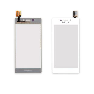 Тачскрін SONY D2302/D2303 Xperia M2 Dual/Xperia M2 білий 00-00017740 фото