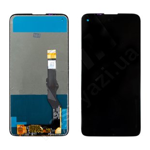 Дисплей MOTOROLA G8 Power (XT2041) (2020) з чорним тачскріном 00-00022592 фото