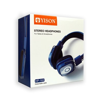 Навушники YiSON HP-162 Stereo, сині 00-00015766 фото