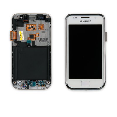 Дисплей SAMSUNG i9000 Galaxy S з білим тачскріном 00-00001105 фото
