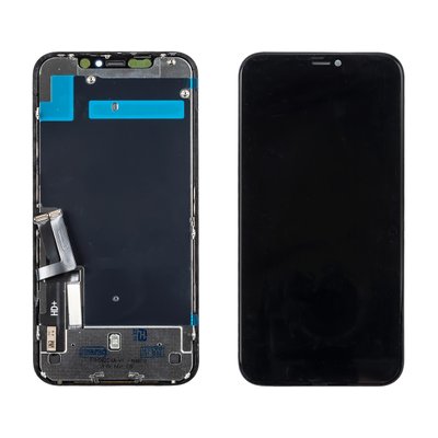Дисплей APPLE iPhone 11 (IPS) (IN CELL) (ZY) (ASI) з чорним тачскріном 00-00120909 фото