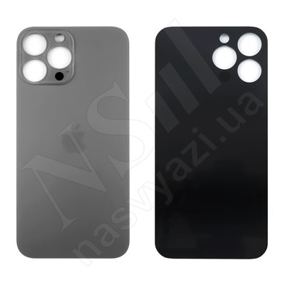 Задня кришка APPLE iPhone 13 Pro Max темно-сіра (великі отвори) 00-00025015 фото