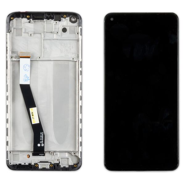 Дисплей XIAOMI Redmi Note 9 c черным тачскрином и черной рамкой 00-00022963 фото